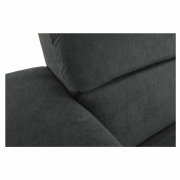 Kreslo, sivá látka, SANTIAGO