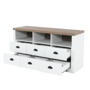 Komoda, sosna Andersen/dub lefkas, PROVANCE K6S