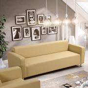 3-sed, ekokoža béžová, HOMKER