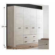 Skriňa, Jaseň biely, INFINITY I-18