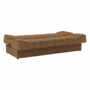 Rozkladacia pohovka, látka zlatá/vzor, ASIA NEW