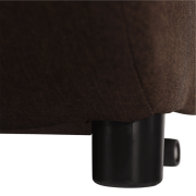 Rozkladacie kreslo, hnedá/vzor, KENY NEW