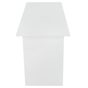 PC stôl, biely, VERNER NEW