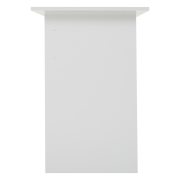 PC stôl, biely, VERNER NEW