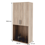 Skrinka na TV, dub sonoma, DUNAJ TYP 5