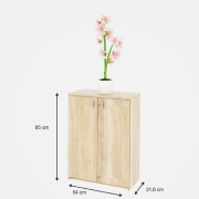 Komoda, dub sonoma, NATALI  TYP 4