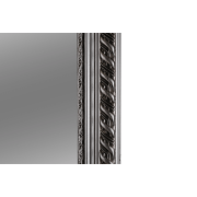 Zrkadlo, drevený rám striebornej farby, MALKIA TYP 5