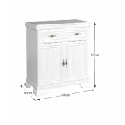 Komoda KK1, sosna andersen, KORA