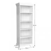 Otvorený regál KR1, sosna andersen, KORA