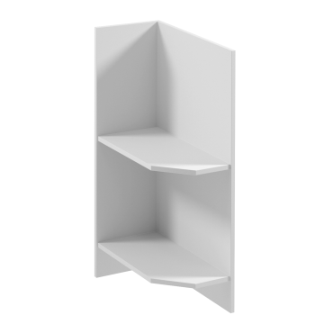 Dolná skrinka D25PZ, ľavá, biela, SICILIA