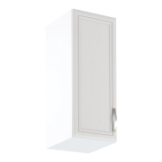 Horná skrinka G30, ľavá, biela/sosna Andersen, SICILIA