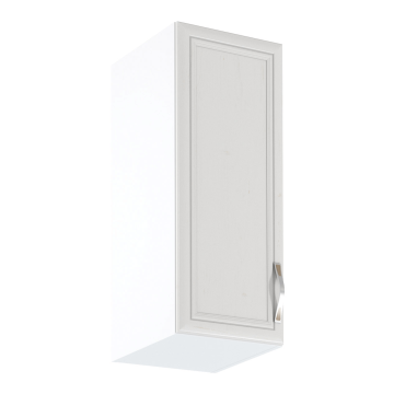 Horná skrinka G30, ľavá, biela/sosna Andersen, SICILIA