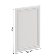 Dvierka na vstavanú umývačku riadu, 44,6x57, sosna Andersen, SICILIA