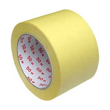 Maskovacia krepová páska 75mmx50m žltá