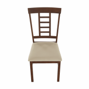 Jedálenská stolička, orech/béžová, OLEG NEW