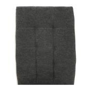 Jedálenská stolička, tmavosivá/biela, GERDA NEW