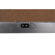 Zrkadlo, strieborný drevený rám, MALKIA TYP 11