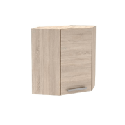 Horná skrinka roh 1DV, dub sonoma, NOVA PLUS NOPL-013-OH