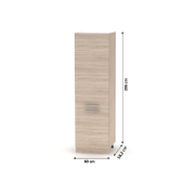 Potravinová skrinka, dub sonoma, NOVA PLUS NOPL-081-60