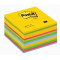 Bloček kocka Post-it 76x76 mix farieb