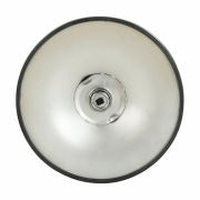 Barová stolička, ekokoža čierna/chróm, LARIA NEW