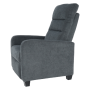 Relaxačné kreslo, sivá, TURNER