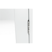 Závesná skrinka so zrkadlom, biela, ATENE TYP 2