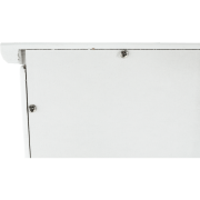 Úzky regál, biela, ATENE TYP 6