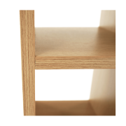 Príručný stolík, drevo borovica, ABBAS NEW