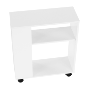 Príručný stolík, biela, ZOELA NEW