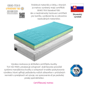 Matrac, penový, 80x200, BE KATARINA 10 NEW