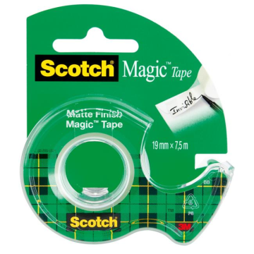 Lepiaca páska Scotch Magic 19mmx7,5m s dispenzorom