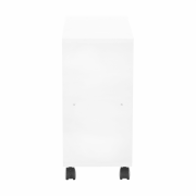 Príručný stolík, biela, ABBAS NEW