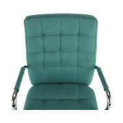 Kancelárske kreslo, azúrová zelená, MORGEN