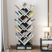 Regál, biela/čierna, VEVEY