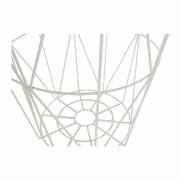 Príručný stolík, prírodná/biela, NANCER TYP 3