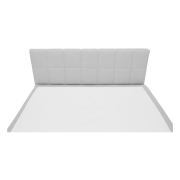 Boxspringová posteľ 140x200, svetlosivá, FERATA KOMFORT