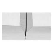 Boxspringová posteľ 180x200, svetlosivá, FERATA KOMFORT