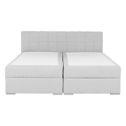 Boxspringová posteľ 180x200, svetlosivá, FERATA KOMFORT