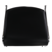 Zasadacia stolička, čierna ekokoža, BULUT