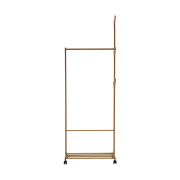 Pojazdný vešiak, bambus, šírka 60cm, VIKIR TYP 1