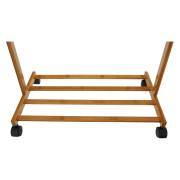 Pojazdný vešiak, bambus, šírka 60cm, VIKIR TYP 1