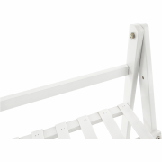 Skladací regál, biela, NEPEL TYP 1 + darček