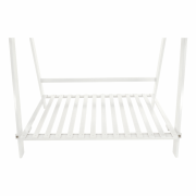 Skladací regál, biela, NEPEL TYP 1 + darček