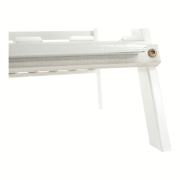 Skladací regál, biela, NEPEL TYP 1 + darček