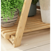 Skladací regál, bambus, NEPEL TYP 2 + darček