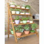 Skladací regál, bambus, NEPEL TYP 2 + darček