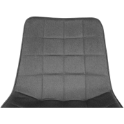 Stolička, sivá/čierna, SARIN