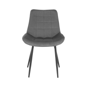 Stolička, sivá/čierna, SARIN