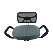 Ergonomická kľakačka, sivá/čierna, RUFUS